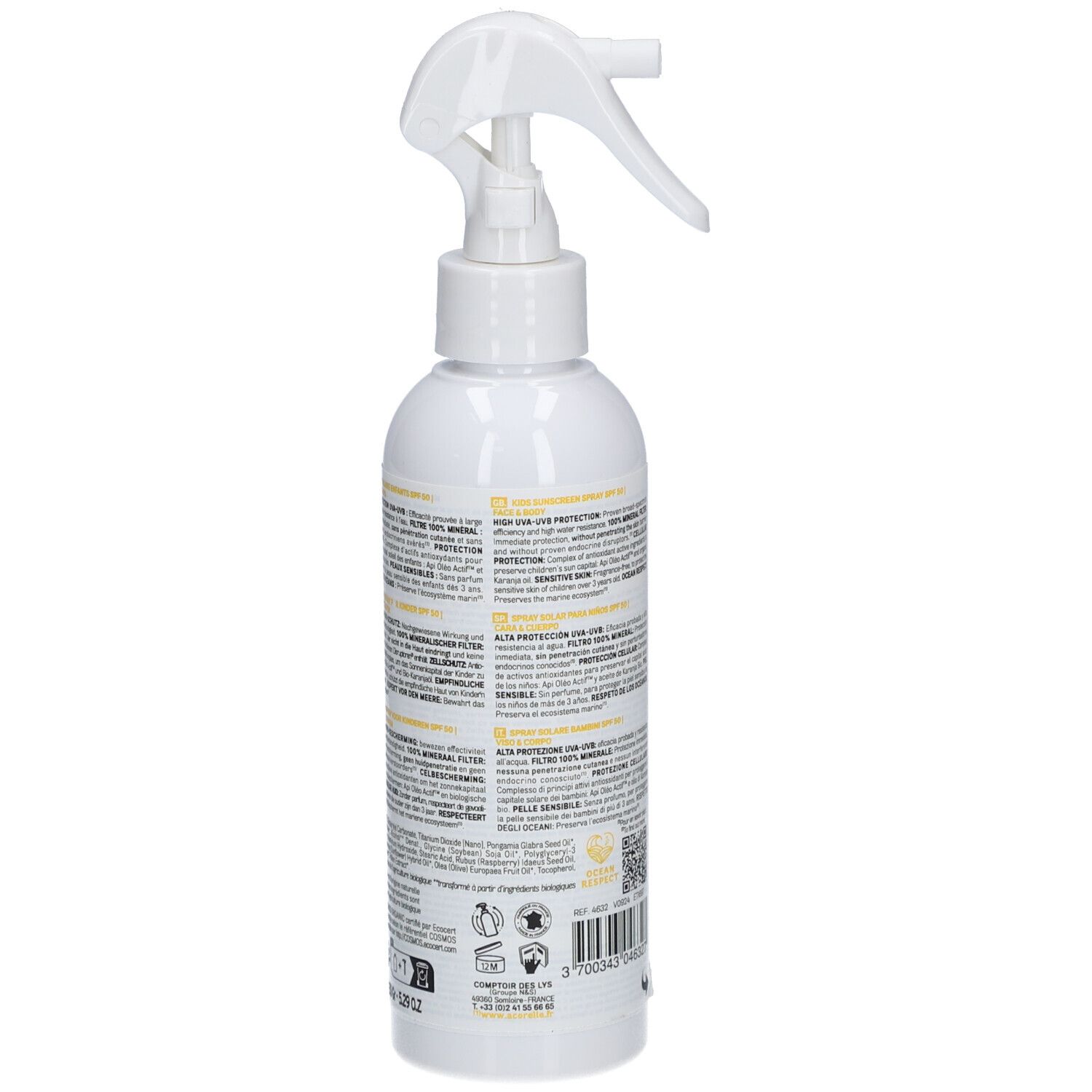 Acorelle Sonnenschutzspray Kids SPF 50
