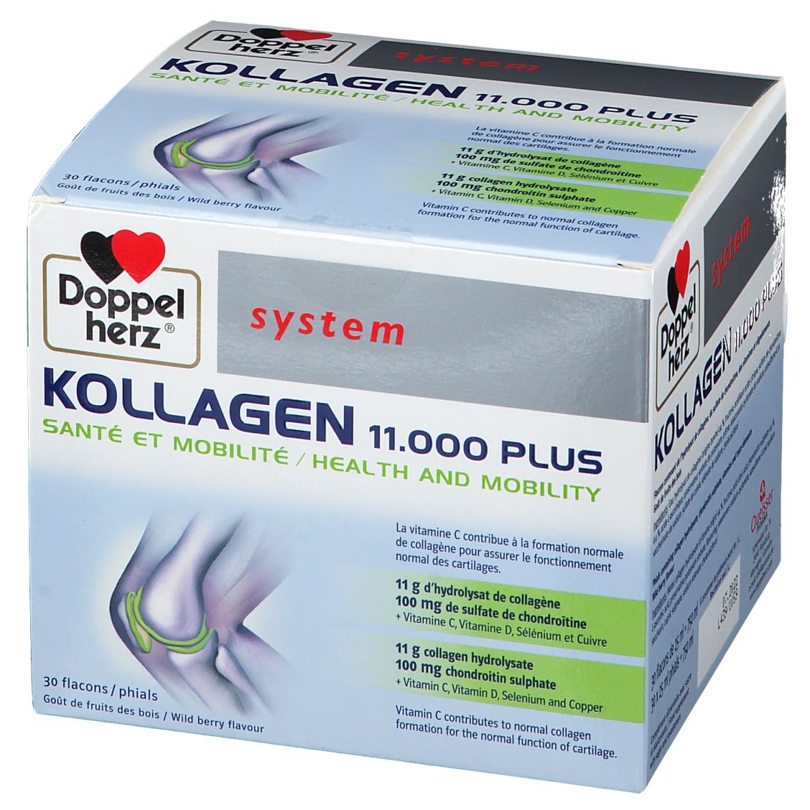 Doppelherz® system Kollagen 11.000 Plus Santé + Mobilité