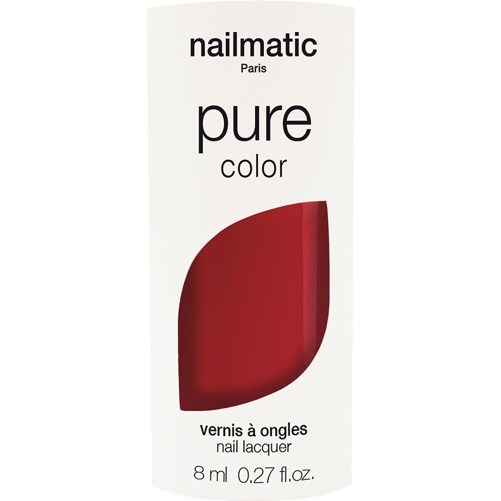 Nailmatic PURE color Nagellack biosourced - reines Rot