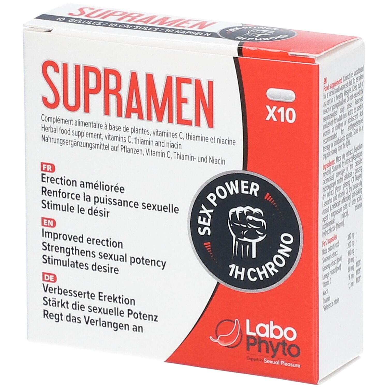 LABOPHYTO Supramen Verbesserte Erektion
