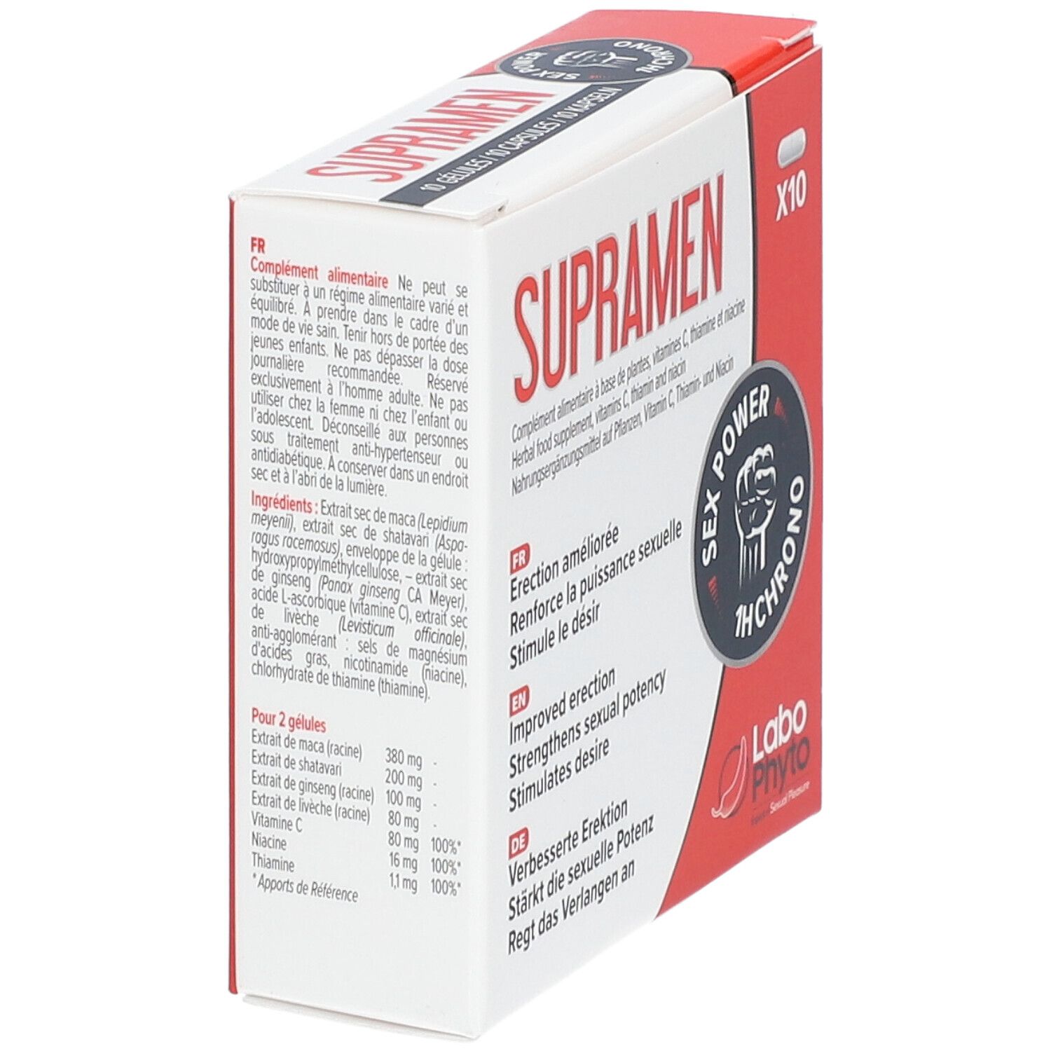 LABOPHYTO Supramen Verbesserte Erektion