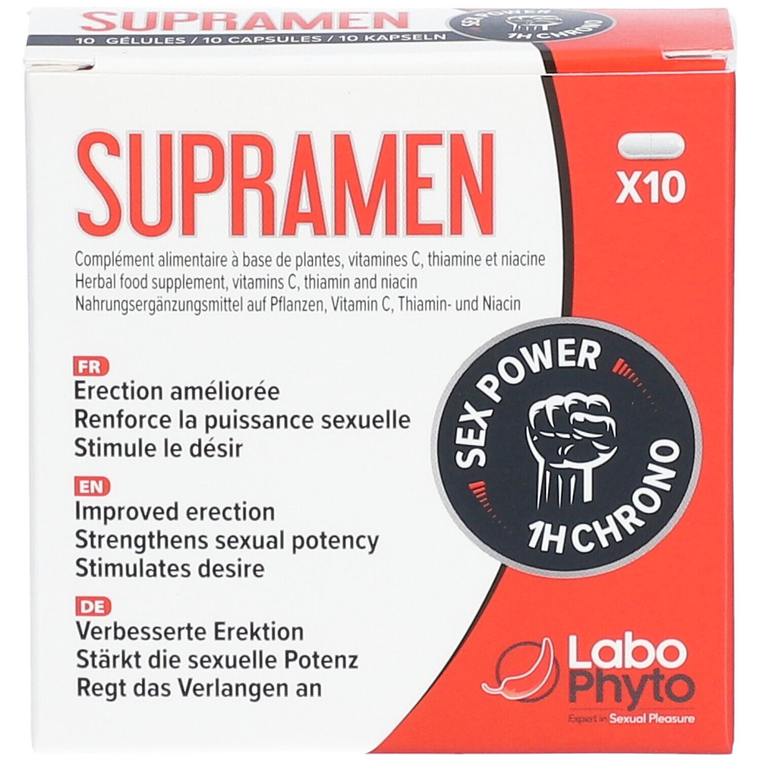 LABOPHYTO Supramen Verbesserte Erektion