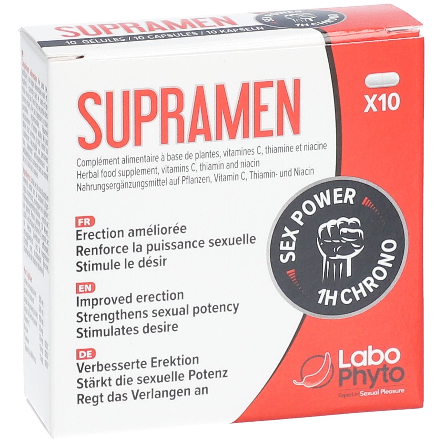 LABOPHYTO Supramen Verbesserte Erektion