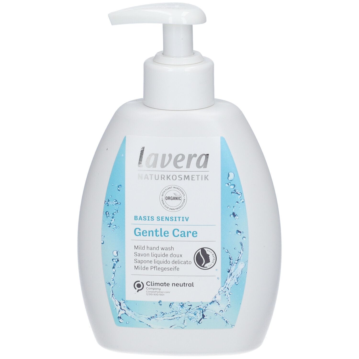 lavera BASIS SENSITIV Gentle Care Savon Liquide Doux