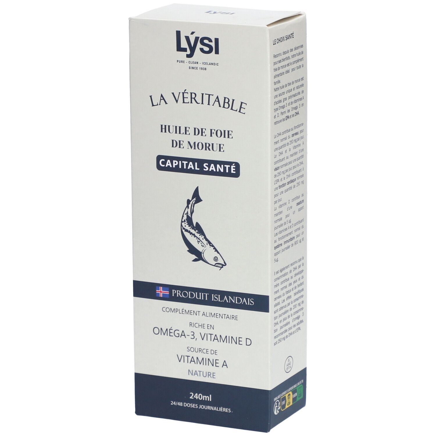 Lysi - Huile de foie de morue
