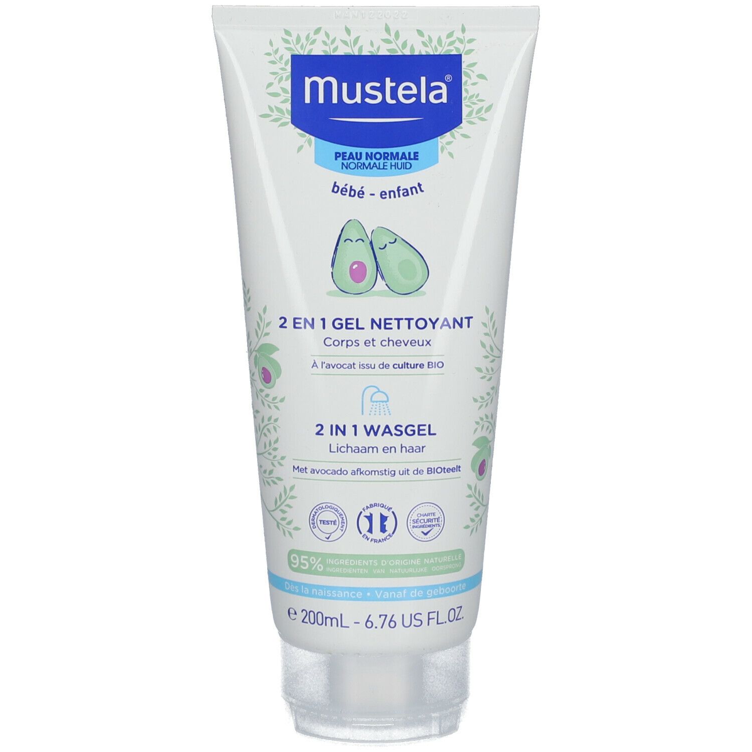 mustela® Bébe Entfant 2 in 1 Reinigungsgel