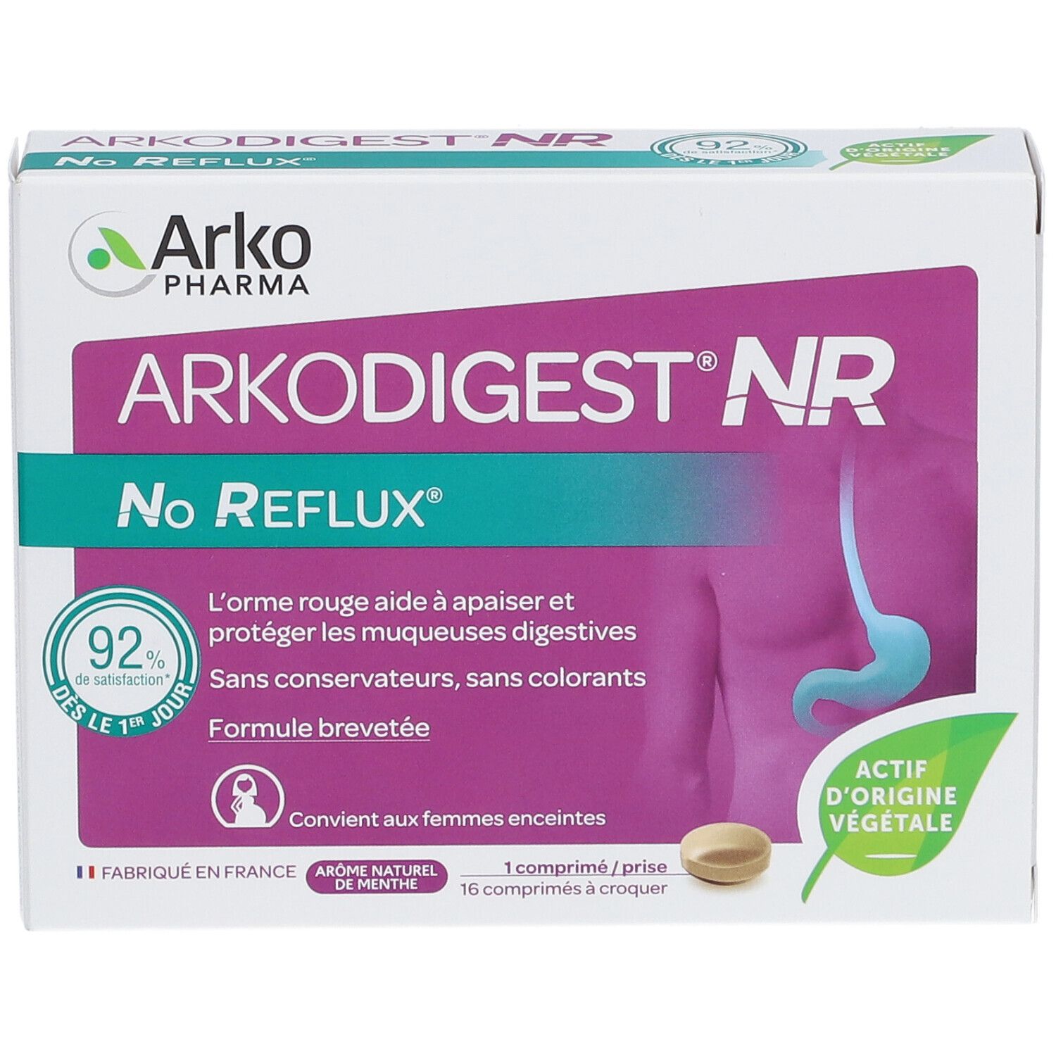 Arkopharma ARKODIGEST® NO Reflux® NR