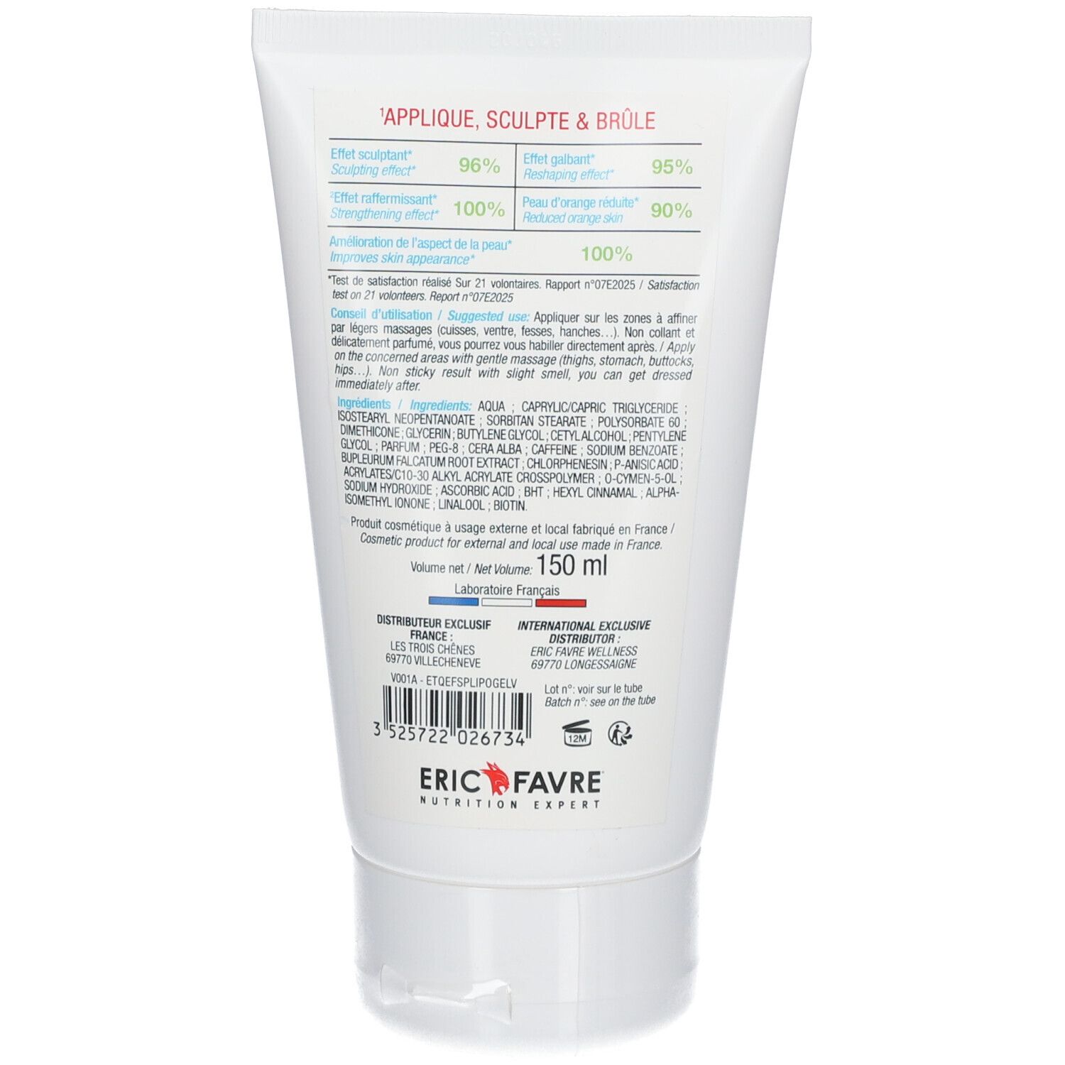 ERIC FAVRE Lipoxycut Sculpt & Burn Creme