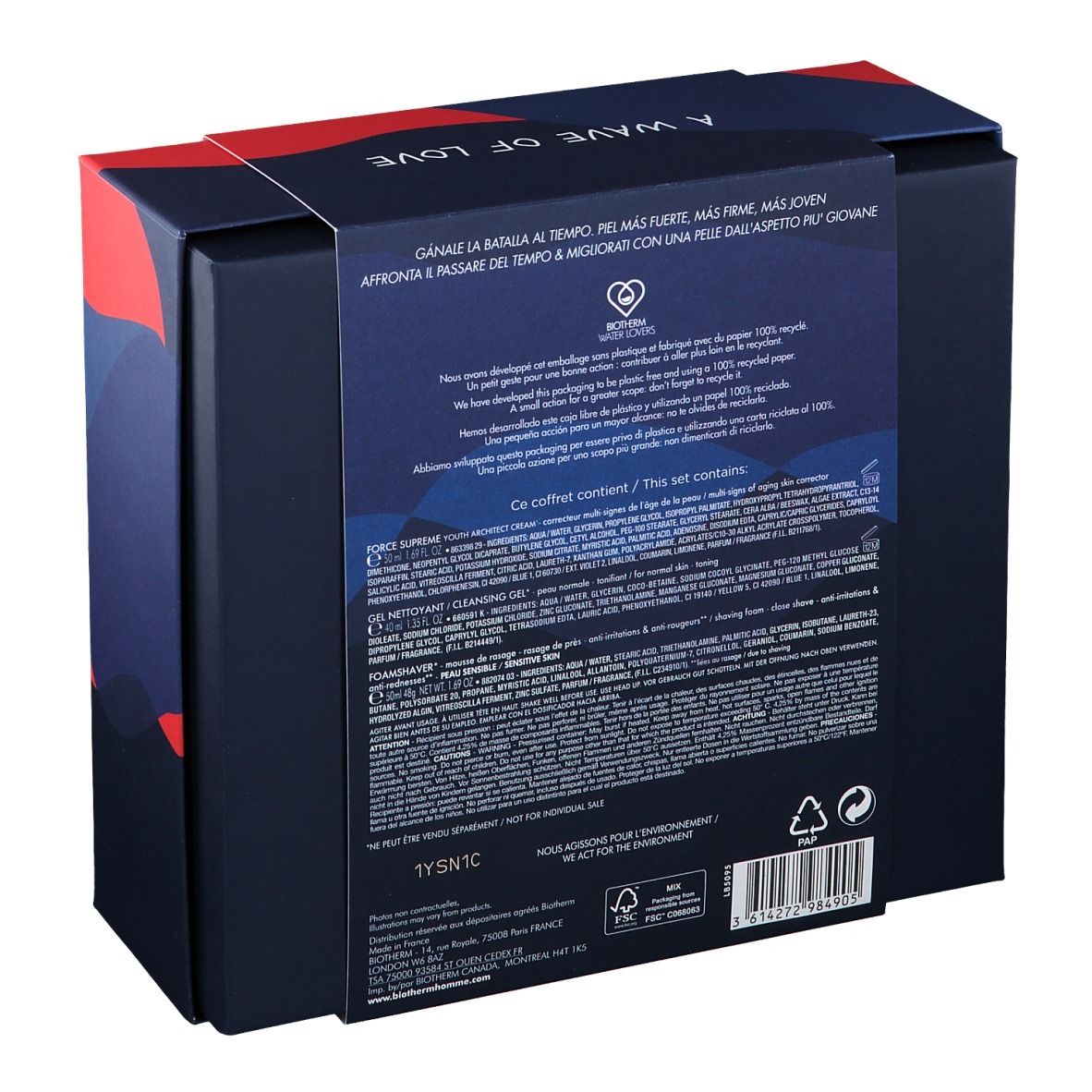 BIOTHERM Homme Supreme Anti-Aging Set