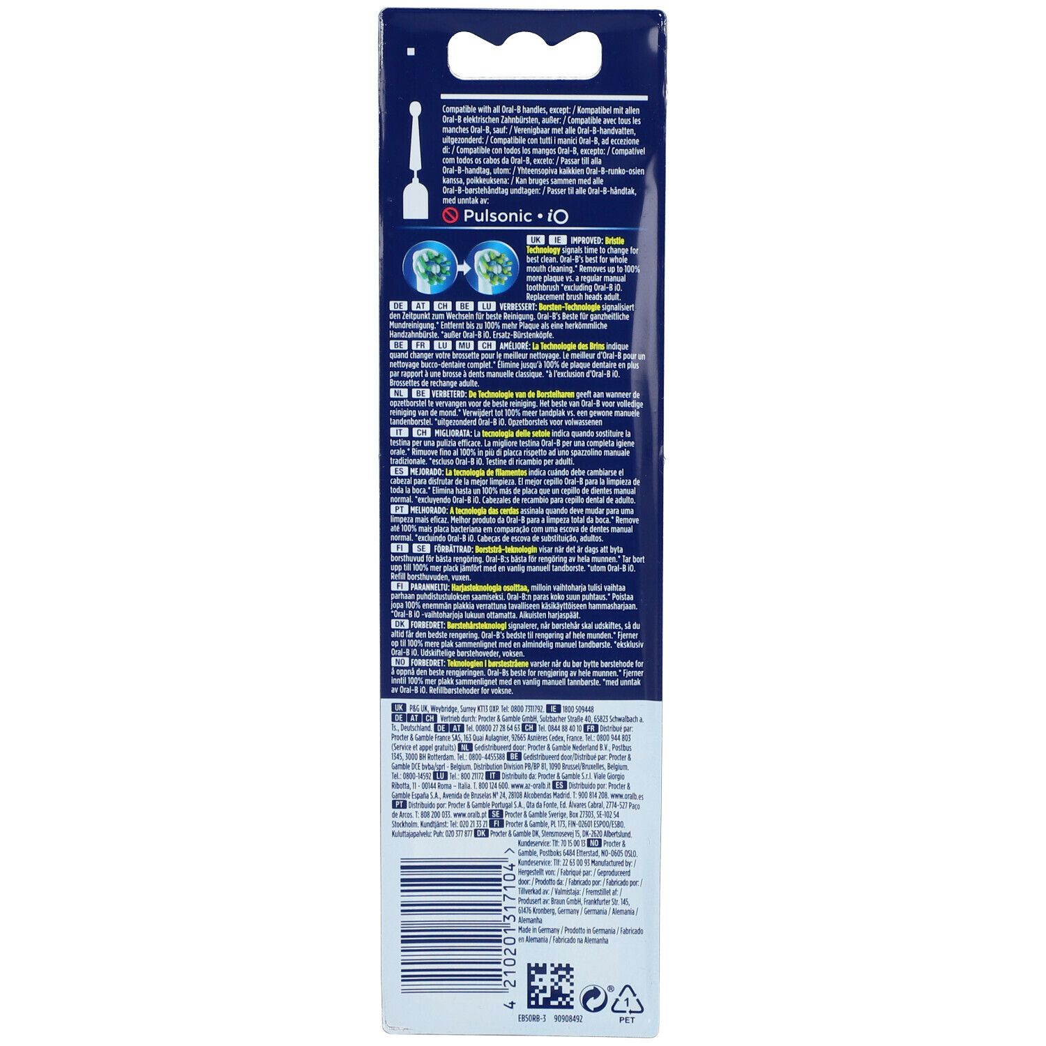 Oral-B Cross Action CleanMaximiser Wechselbürstchen