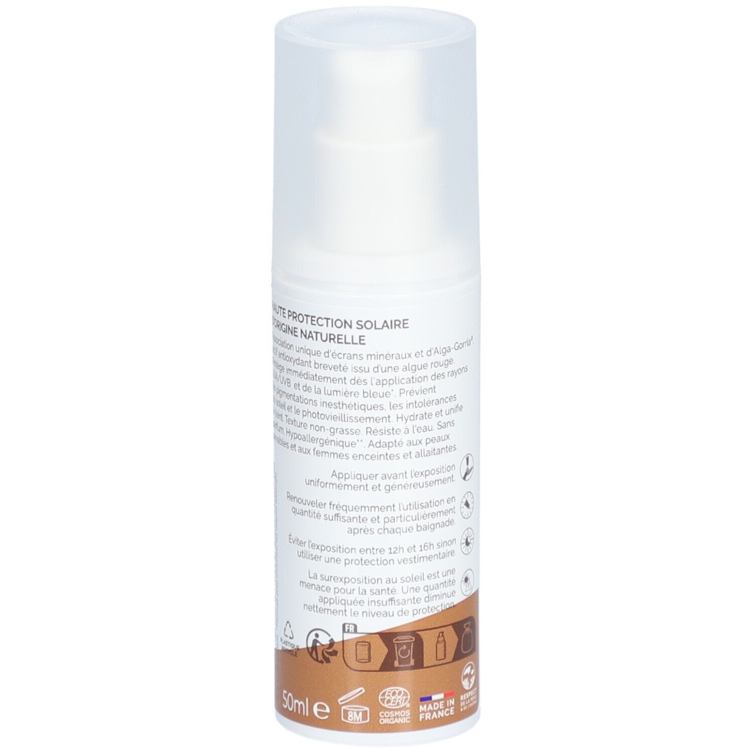 Laboratoire de Biarritz Getönte Sonnencreme SPF50 - Goldfarben