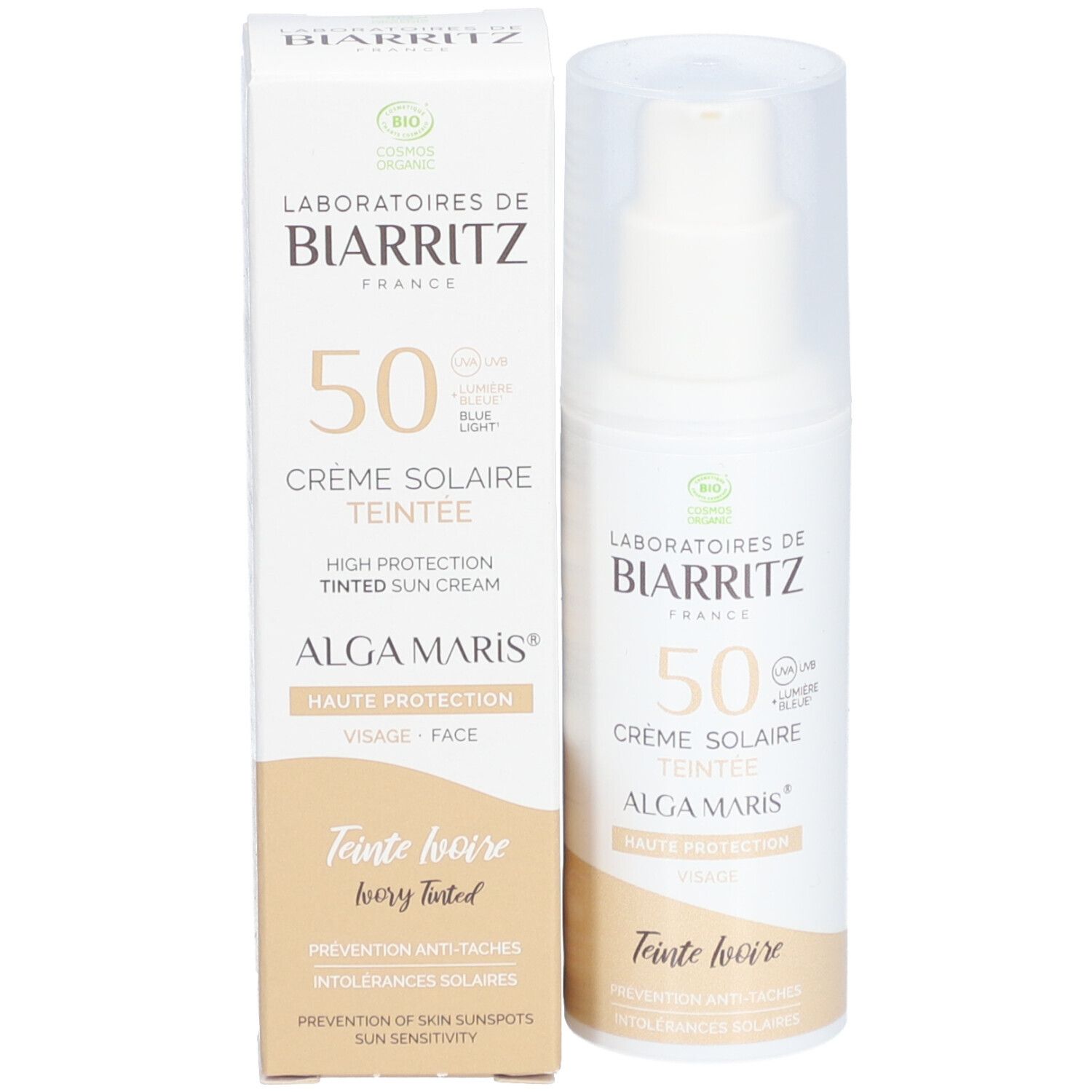 LABORATOIRES DE BIARRITZ Getönte Sonnencreme (Elfenbeinton)