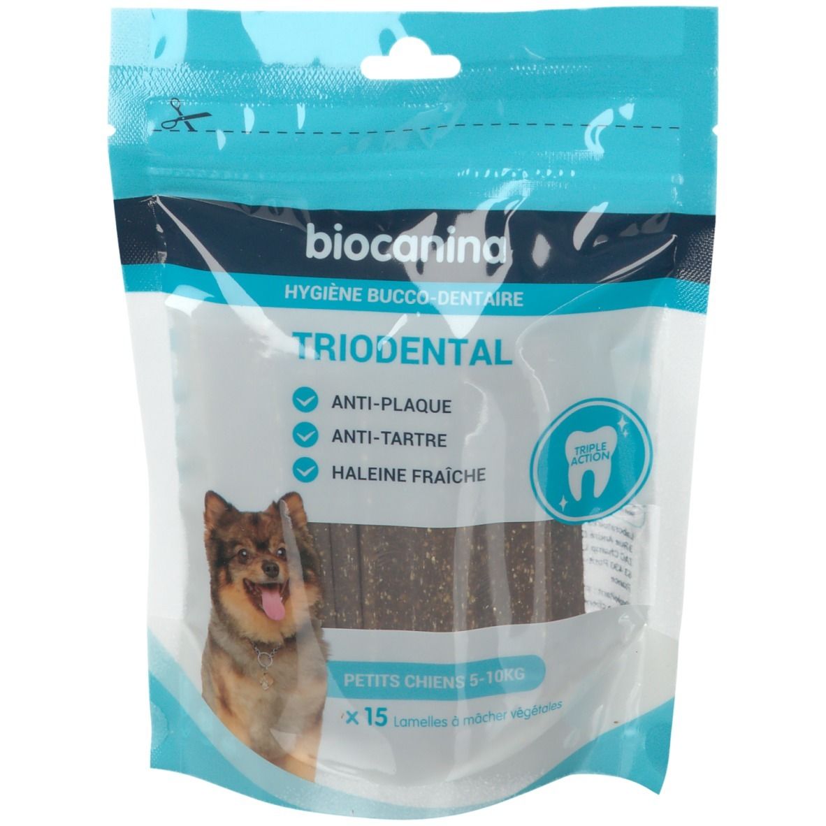 Biocanina TRIODENTAL Lamelle Petit Chien 5-10 kg