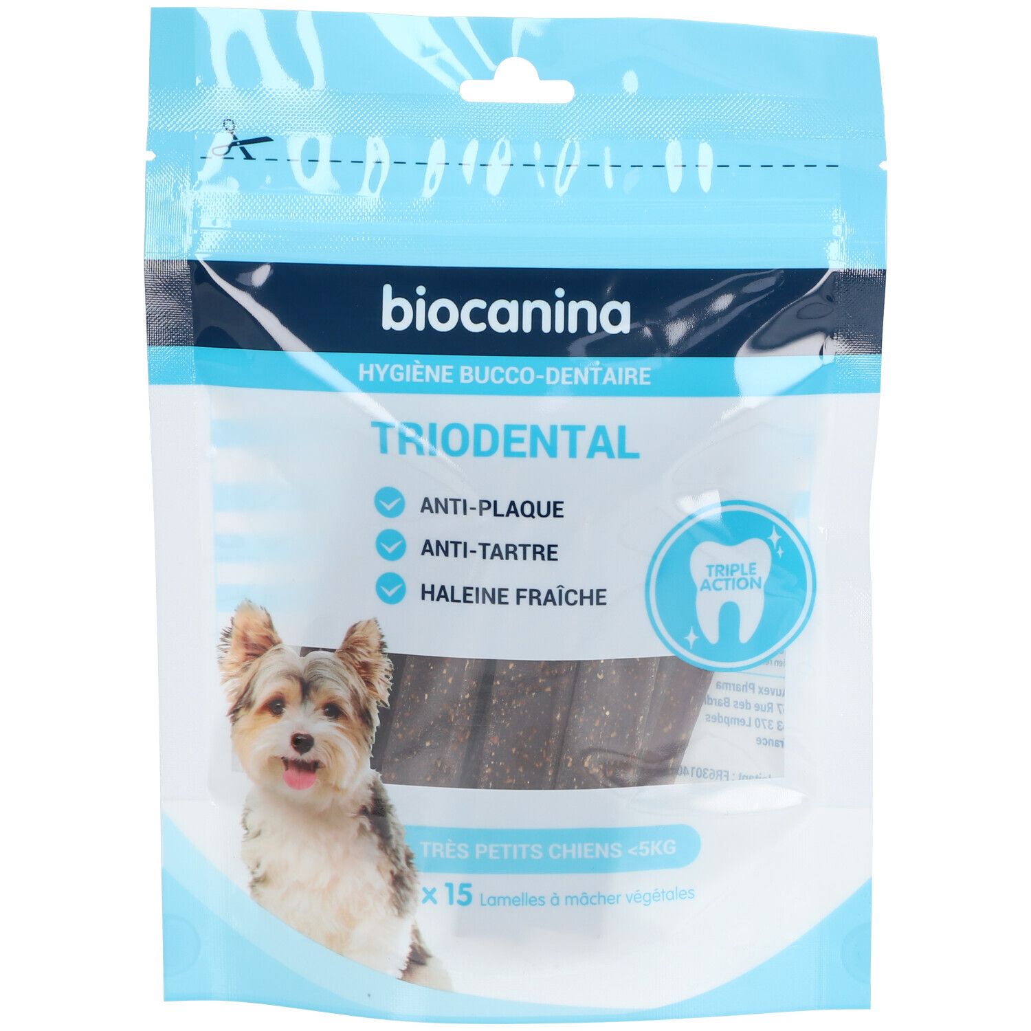 Biocanina TRIODENTAL für Hunde <5 kg