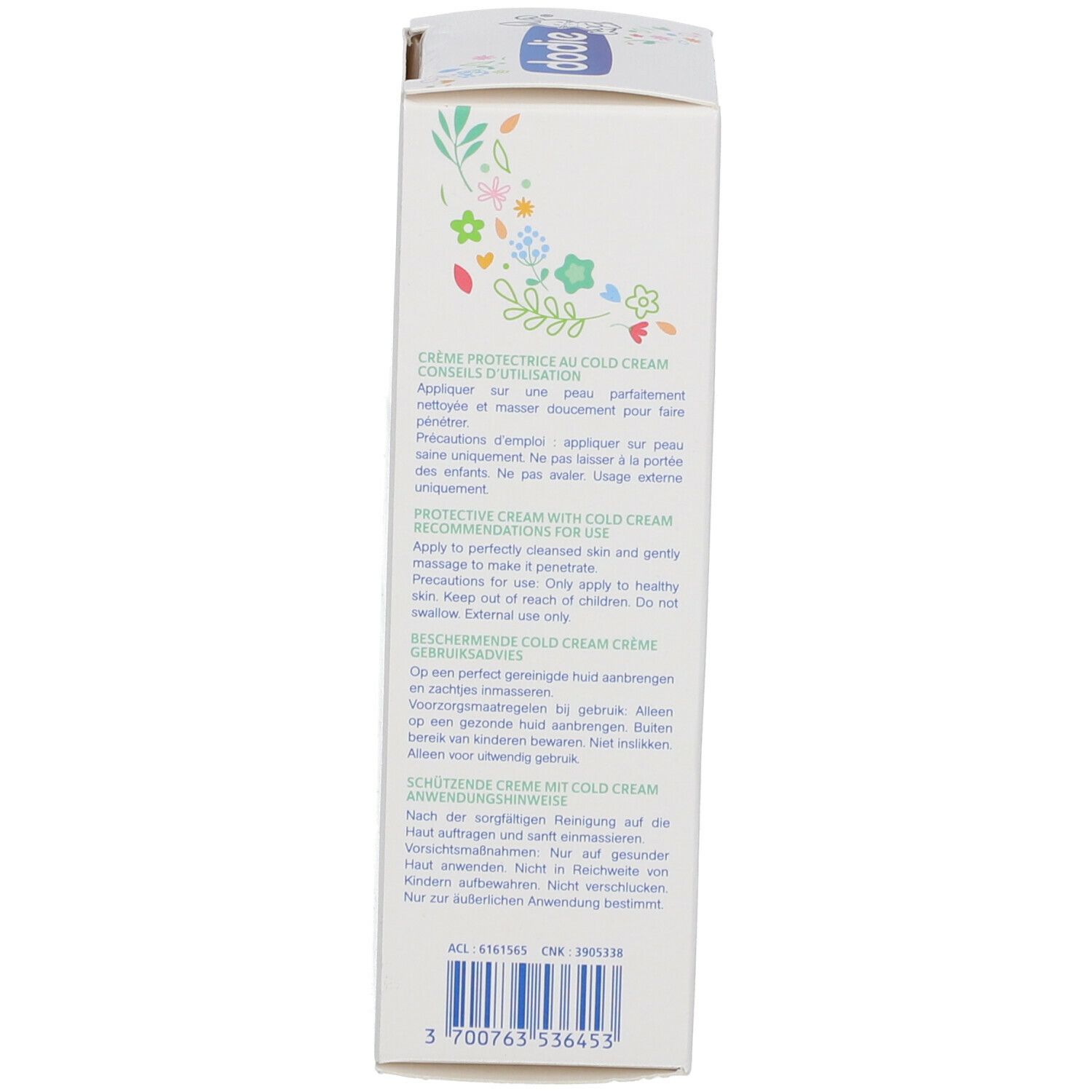 dodie® Cold Cream Baby Creme Gesicht und Körper