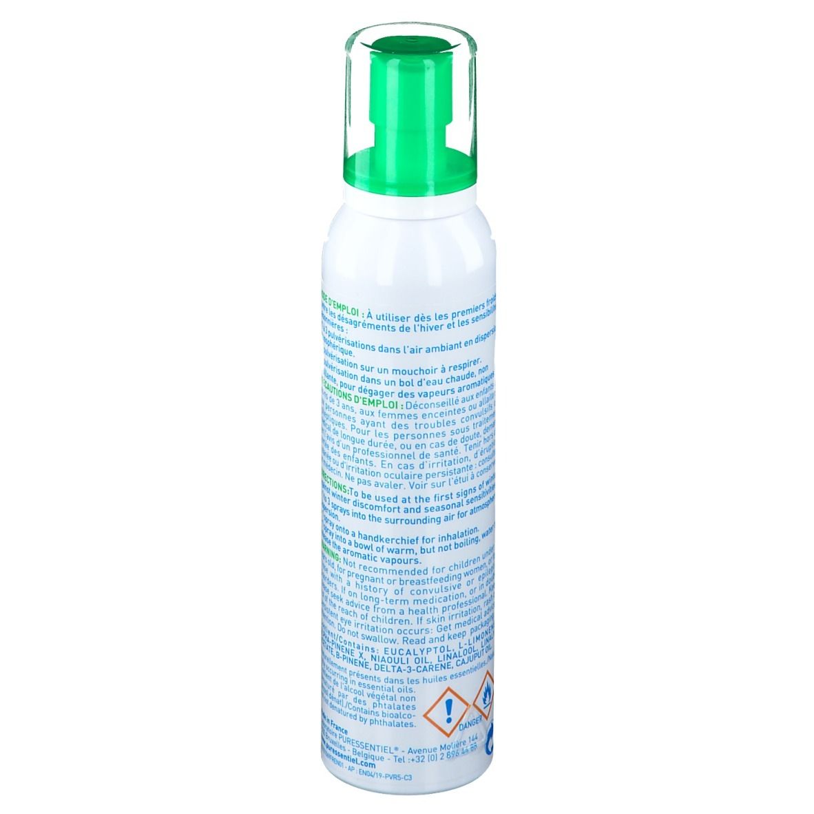 PURESSENTIEL RESPIRATOIRE Spray Aérien Resp'OK® - Format Familial - 200 ml