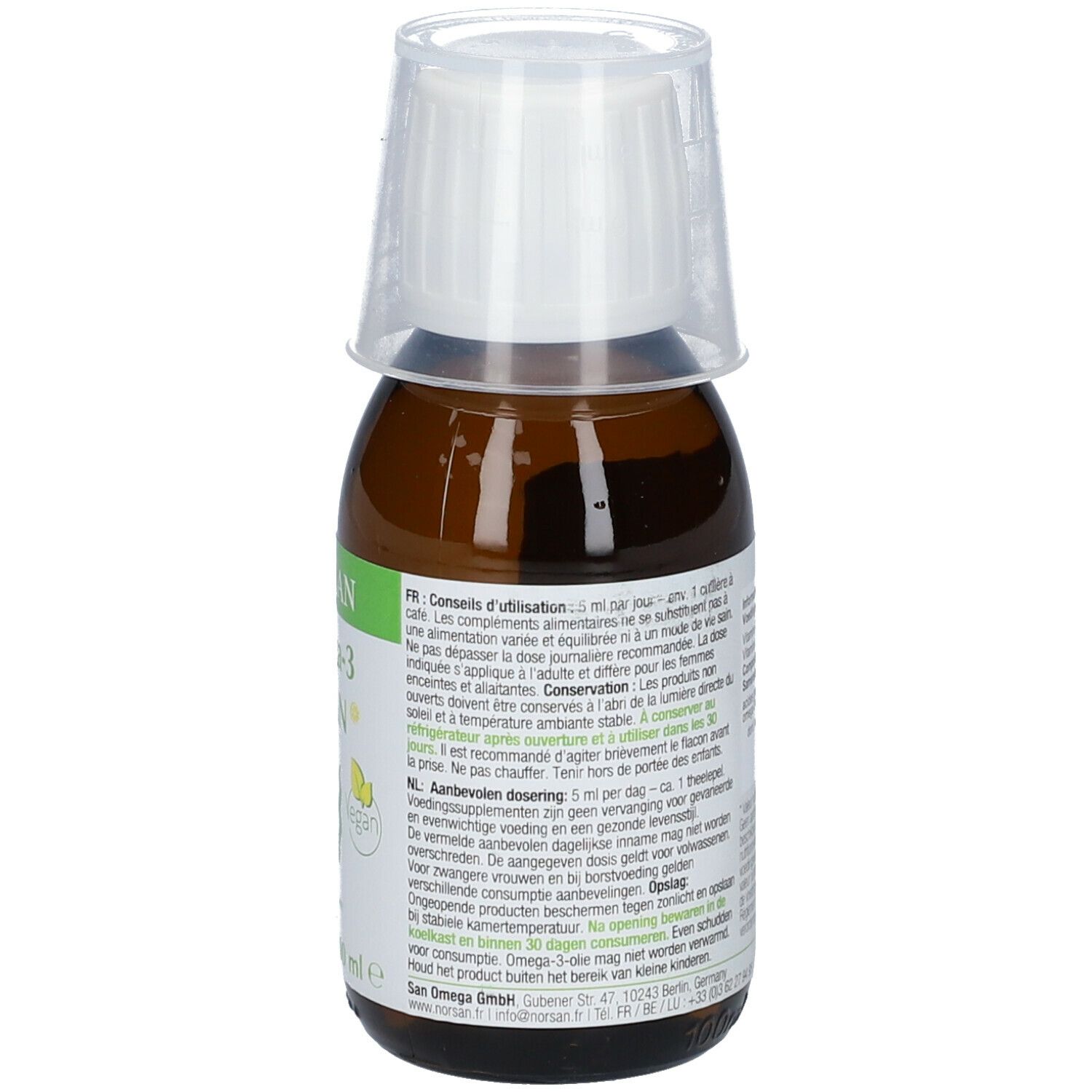 NORSAN Omega-3  Algenöl Zitrone