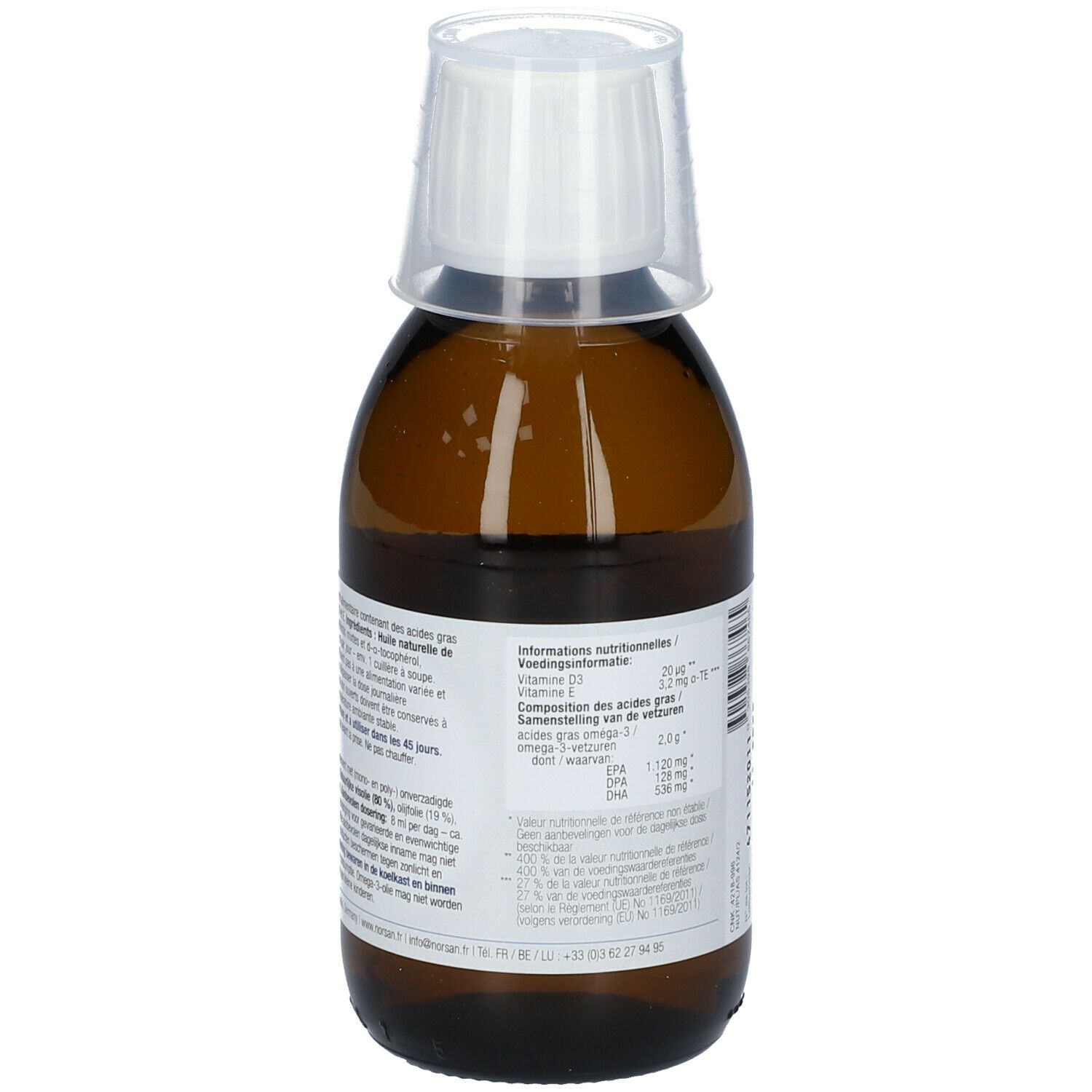 NORSAN Omega-3 TOTAL Fischöl Natur