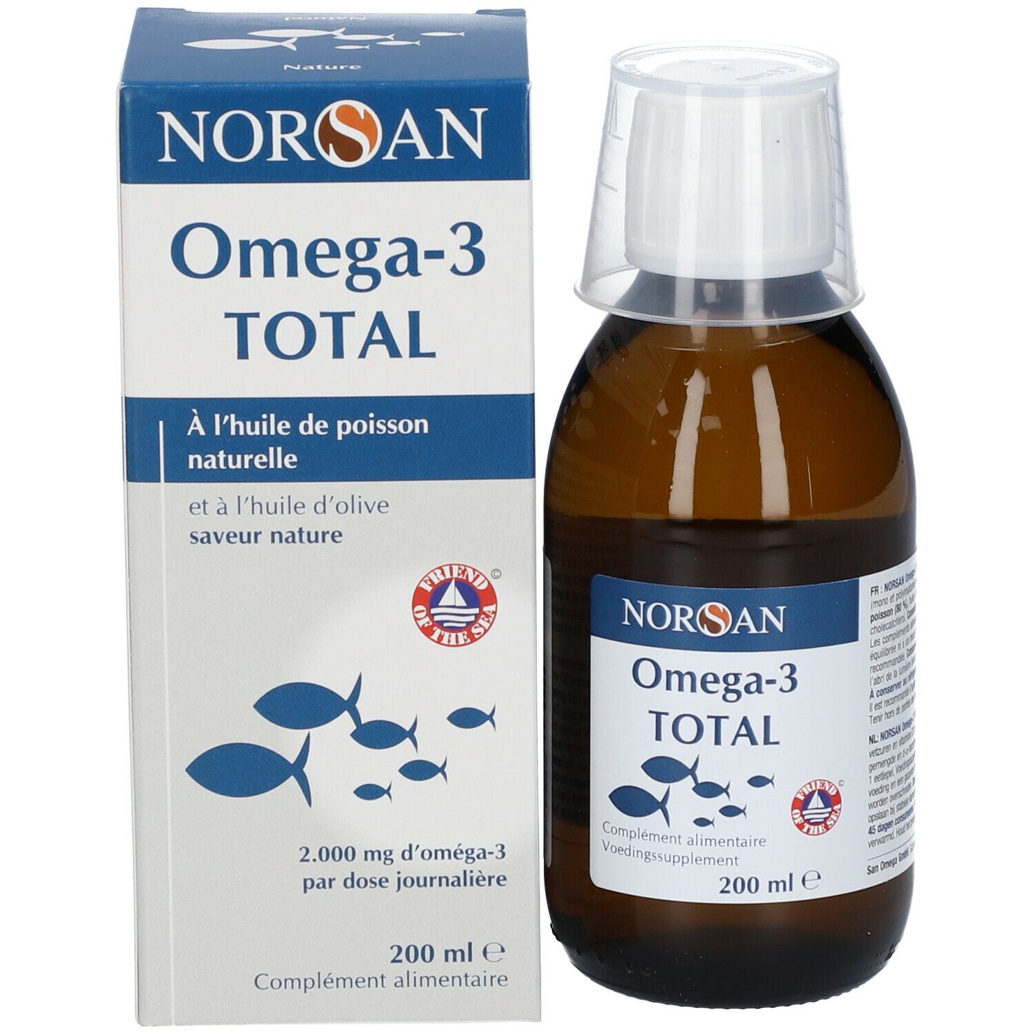 NORSAN Omega-3 TOTAL Fischöl Natur