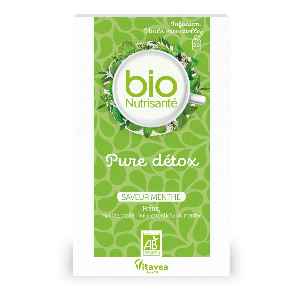 Nutrisanté Bio-Kräutertee Ätherisches Öl Pure Detox