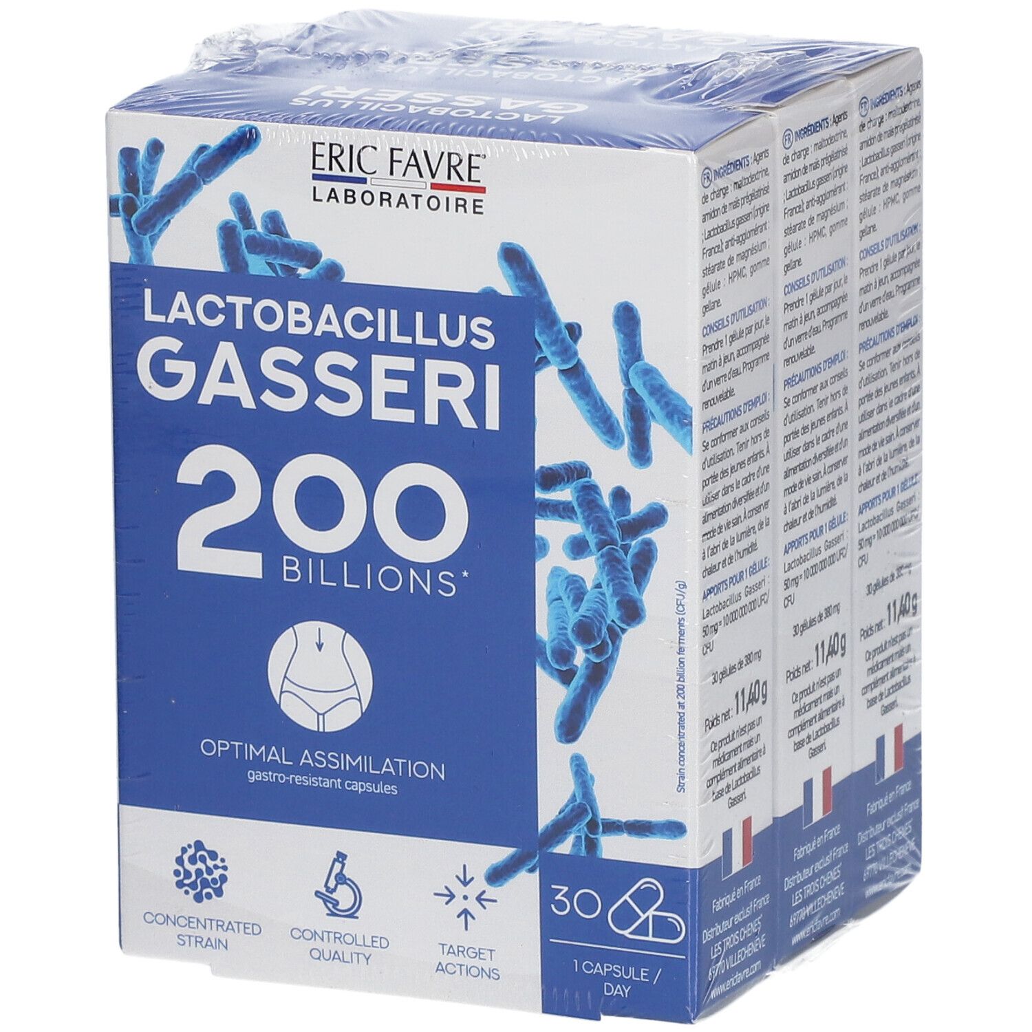 ERIC FAVRE® Lactobacillus Gasseri 200 Milliards