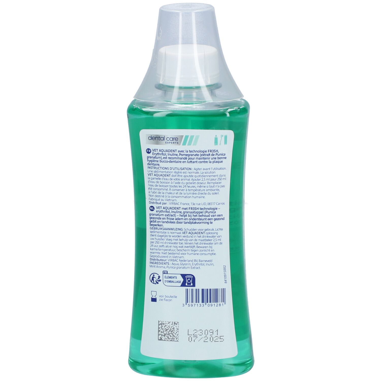 Vet Aquadent® FRESH Lösung zum Einnehmen