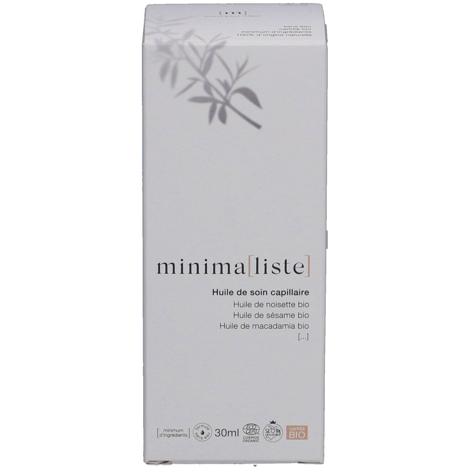 Minima[liste] Huile de Soin Capillaire Bio