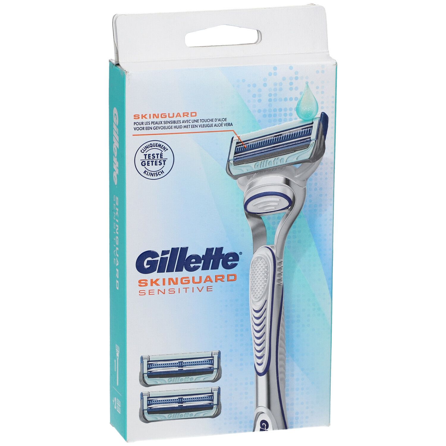Gillette® SkinGuard Sensitive Rasierapparat Aloe Vera