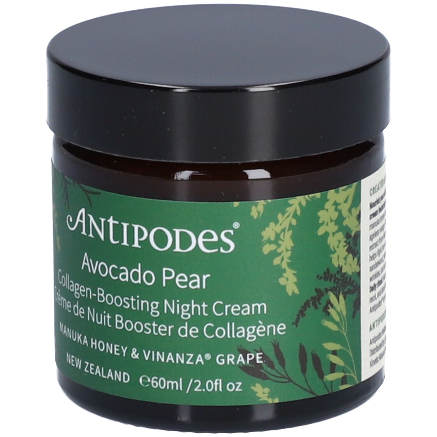 ANTIPODES AVOCADO PEAR CRÈME DE NUIT BOOSTER DE COLLAGÈNE