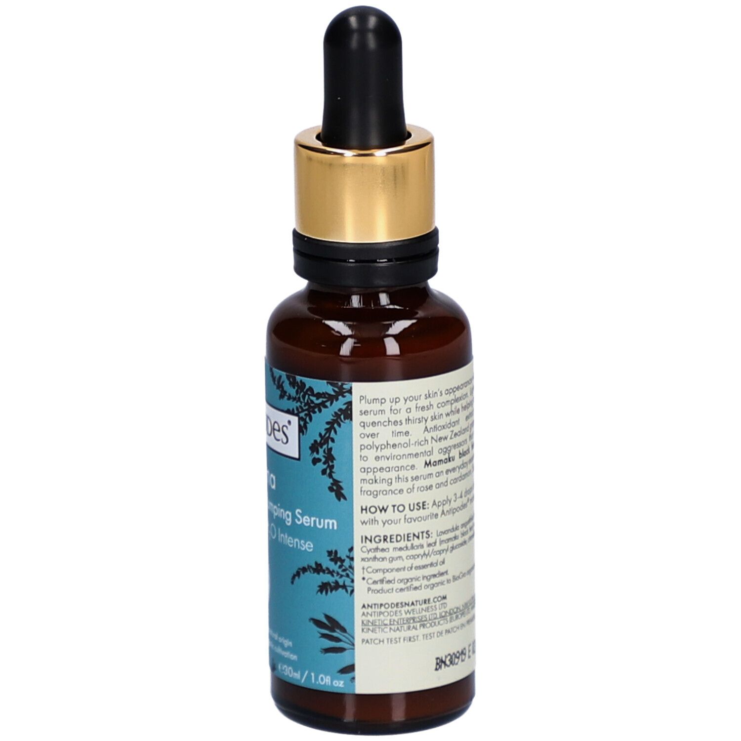 Antipodes Hosanna Sérum Repulpant H2O Intense Bio