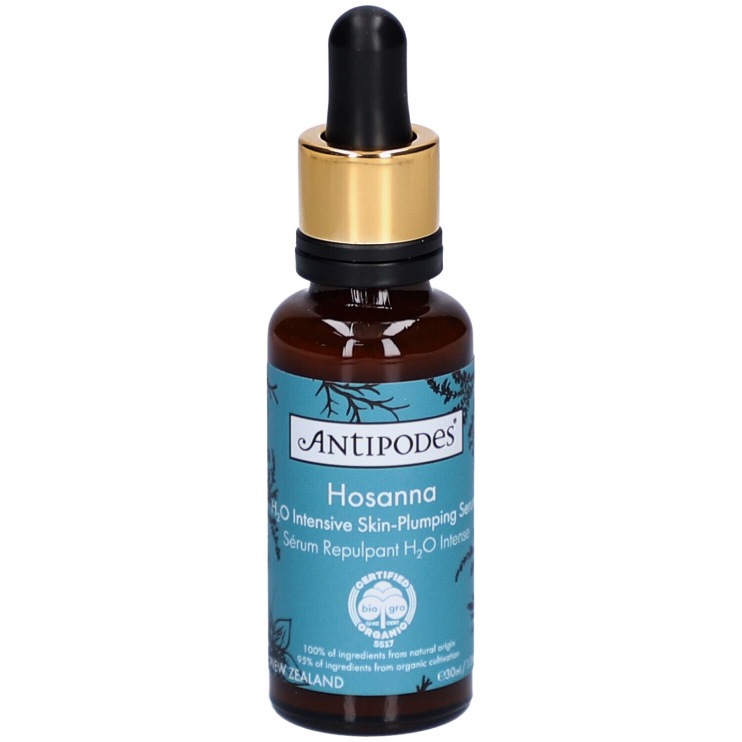 Antipodes Hosanna Sérum Repulpant H2O Intense Bio