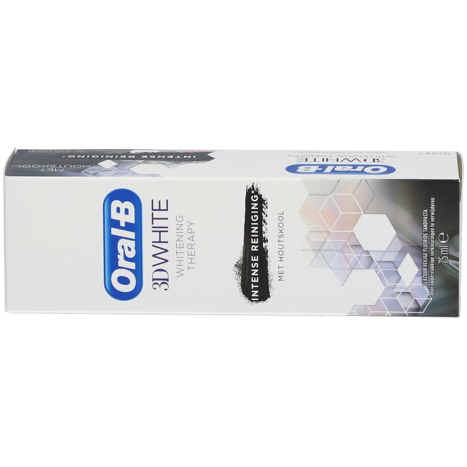 Oral-B 3D White Whitening Therapy Intensiv reinigende Zahnpasta mit Aktivkohle