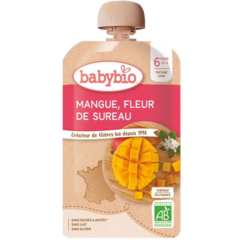 Babybio MANGUE FLEUR DE SUREAU ab 6 Monate