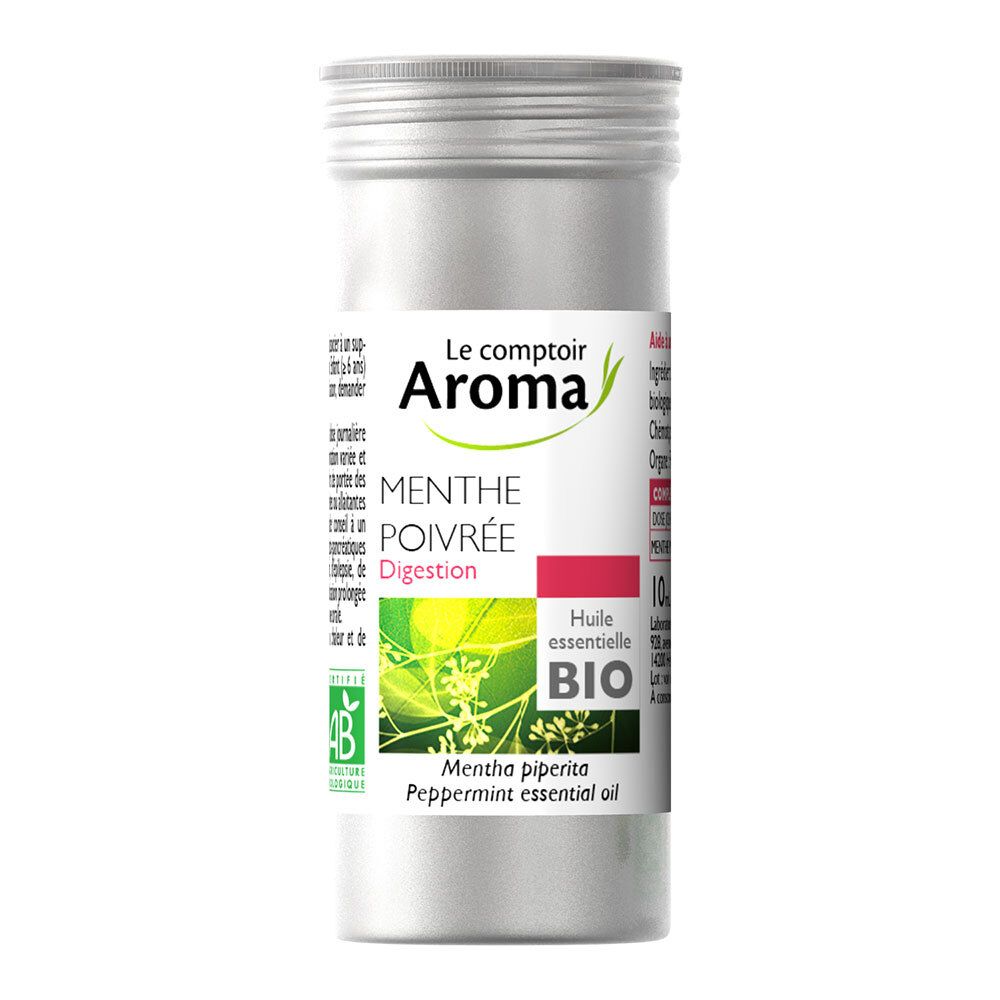 Le Comptoir Aroma Menthe Poivrée Huile essentielle Bio