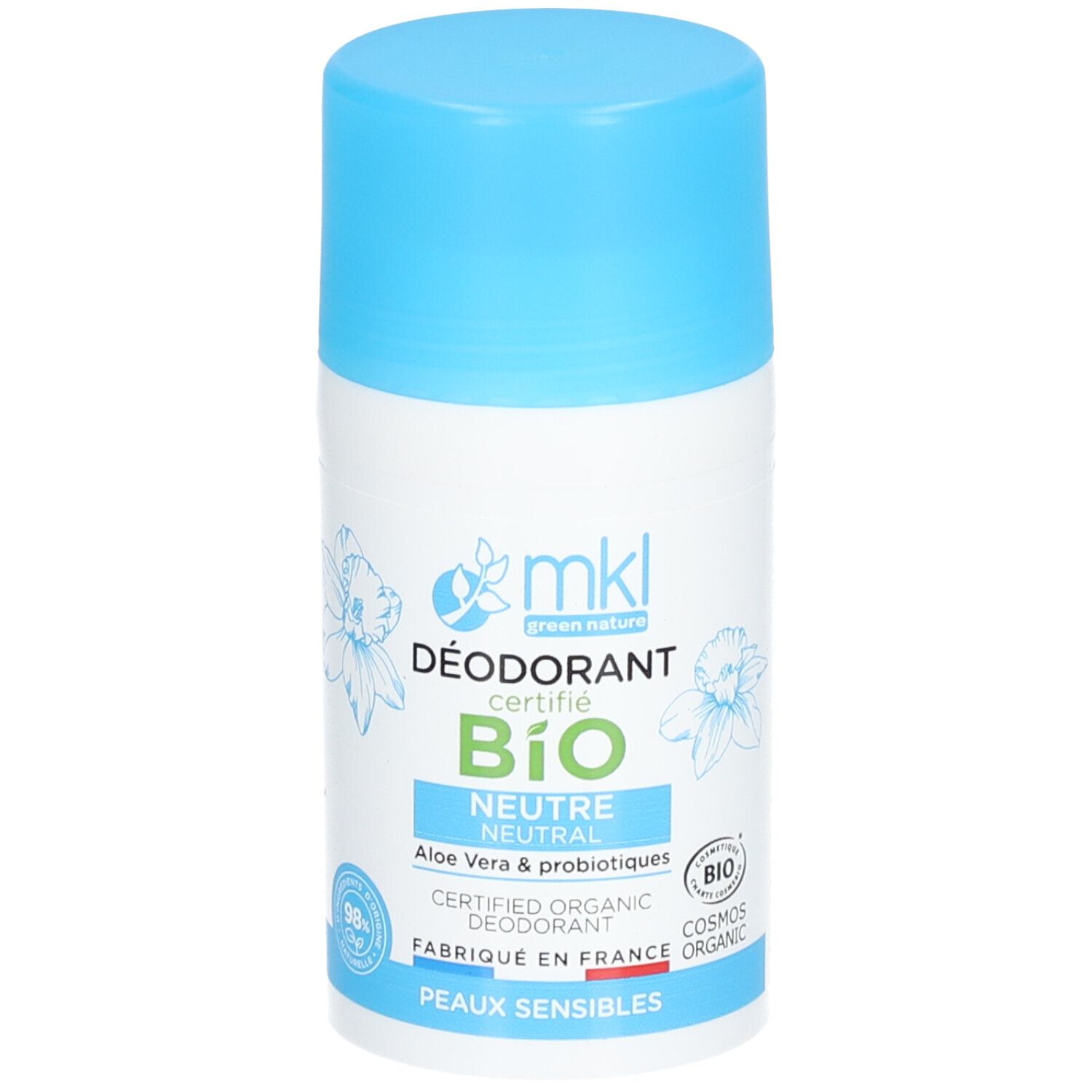 mkl DÉODORANT CERTIFIÉ BIO - NEUTRE