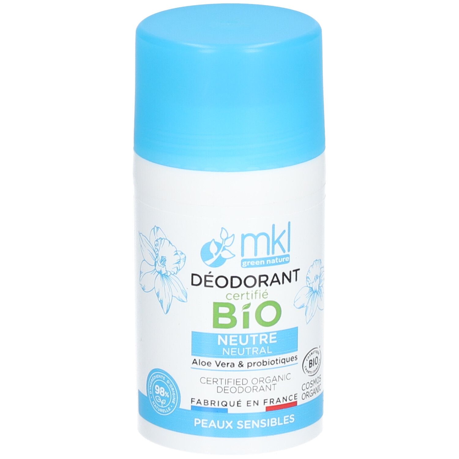 mkl DÉODORANT CERTIFIÉ BIO - NEUTRE