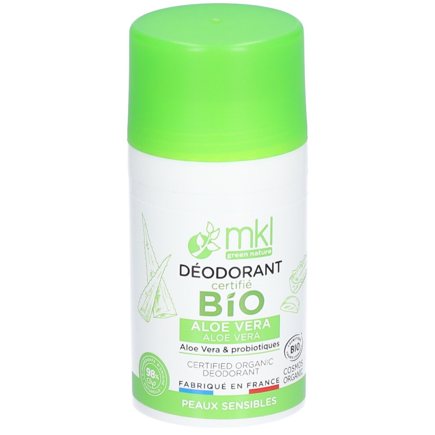 mkl ZERTIFIZIERTES BIO-DEODORANT - ALOE VERA