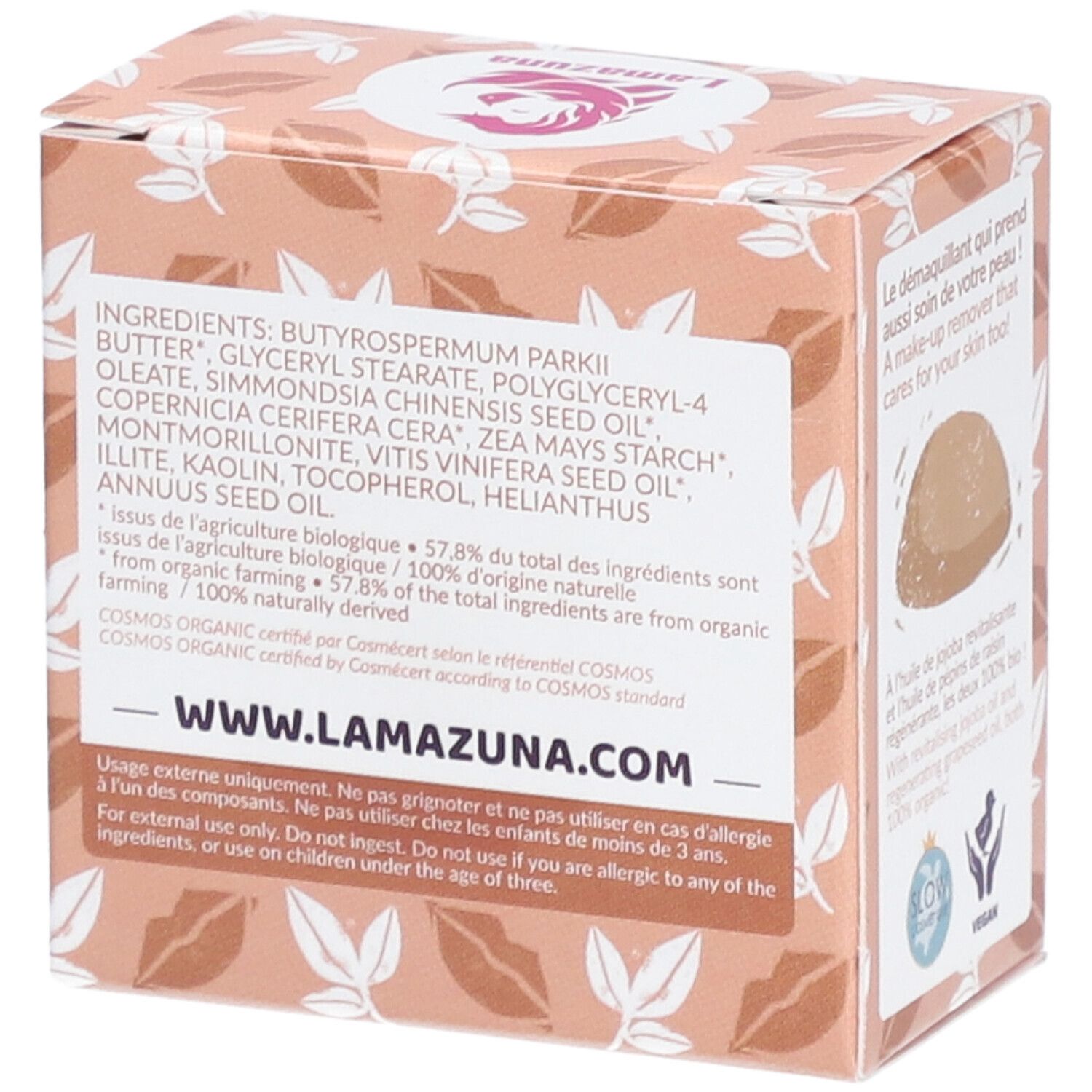 LAMAZUNA Fester Make-up-Entferner Gesicht und Augen