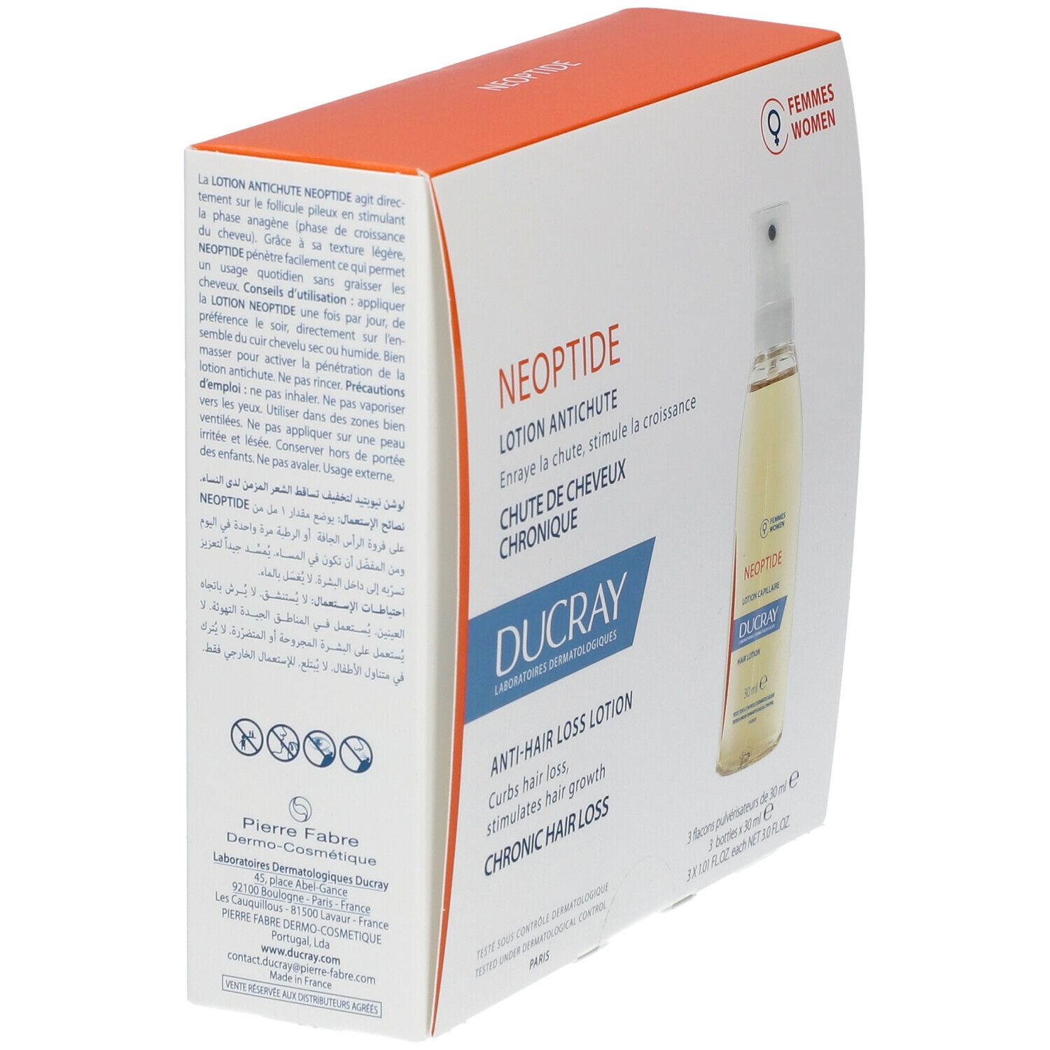 DUCRAY Neoptide Anti-Haarausfall-Lotion für Frauen