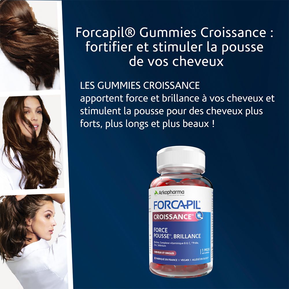 Arkopharma FORCAPIL® Gummies Croissance