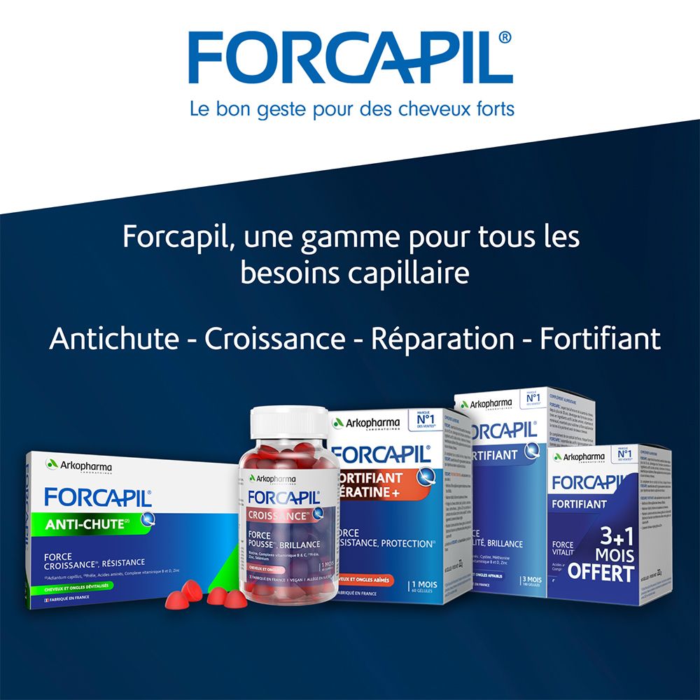 Arkopharma FORCAPIL® Gummies Croissance