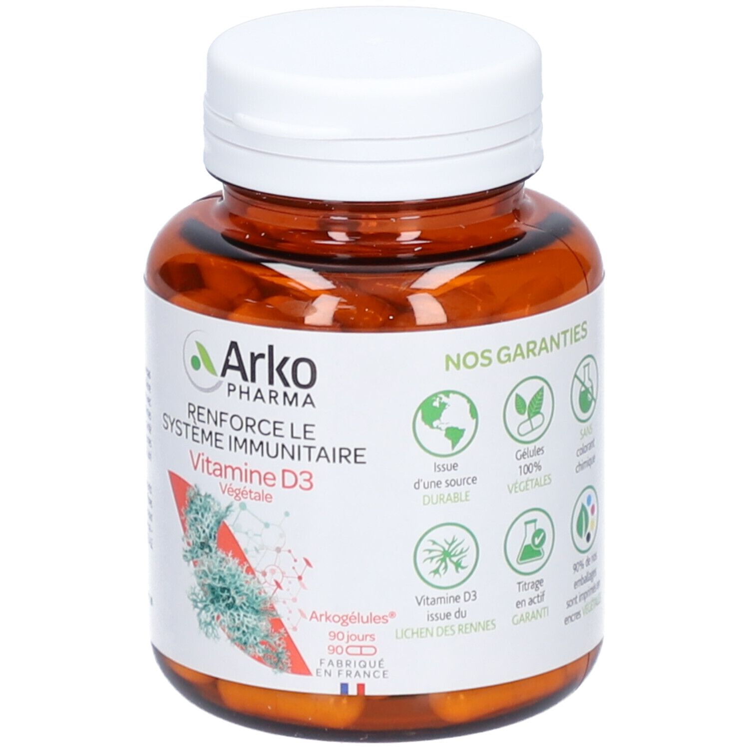 Arkopharma Arkogélules® Pflanzliches Vitamin D3