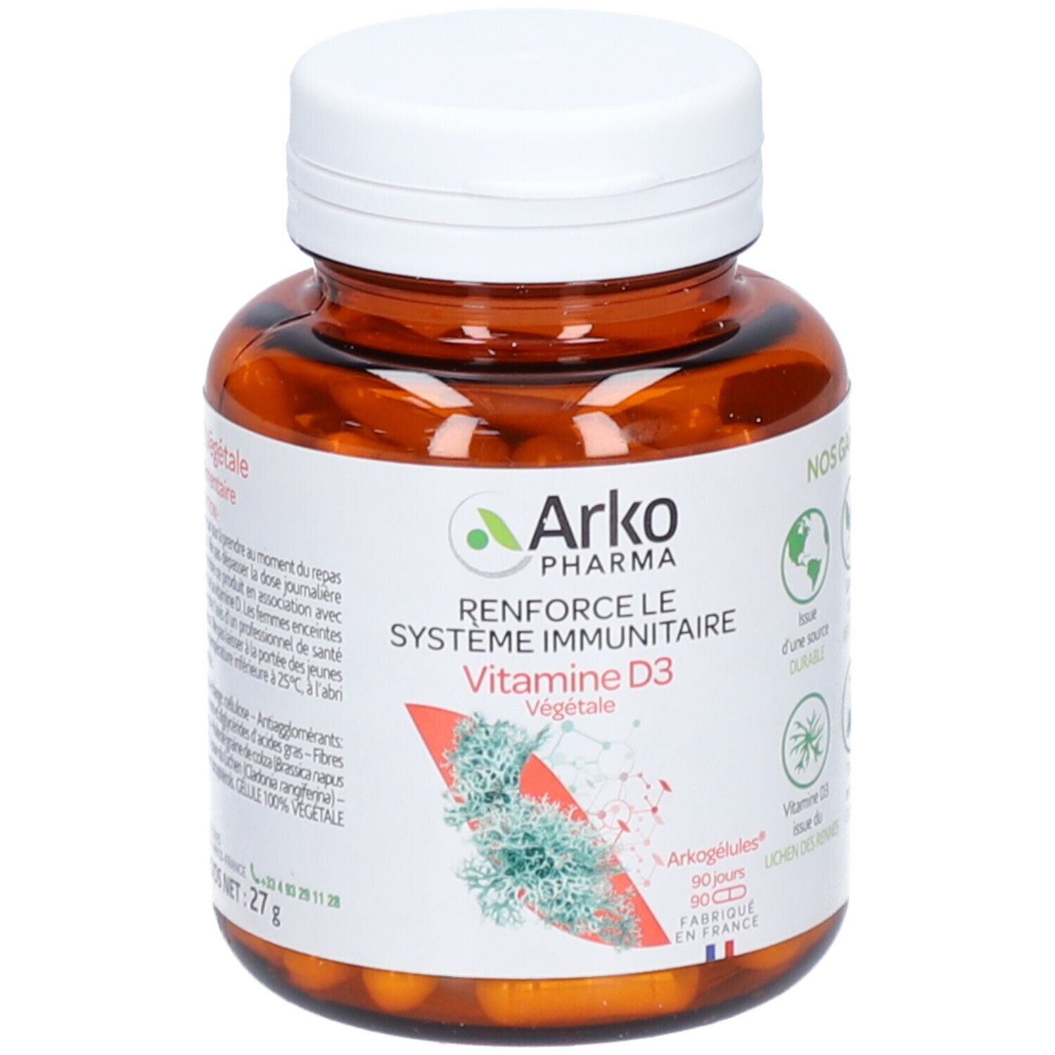 Arkopharma Arkogélules® Pflanzliches Vitamin D3