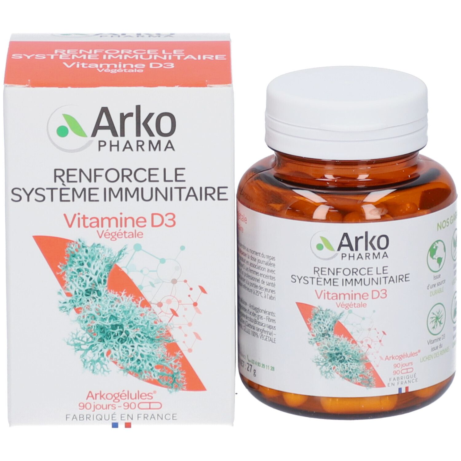 Arkopharma Arkogélules® Pflanzliches Vitamin D3