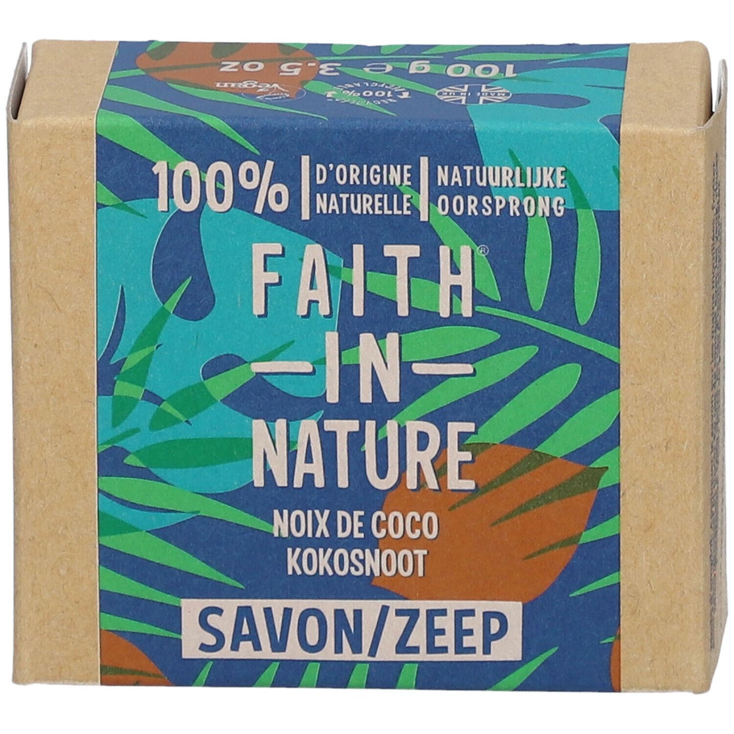 FAITH® IN NATURE Savon Mains à la Noix de Coco
