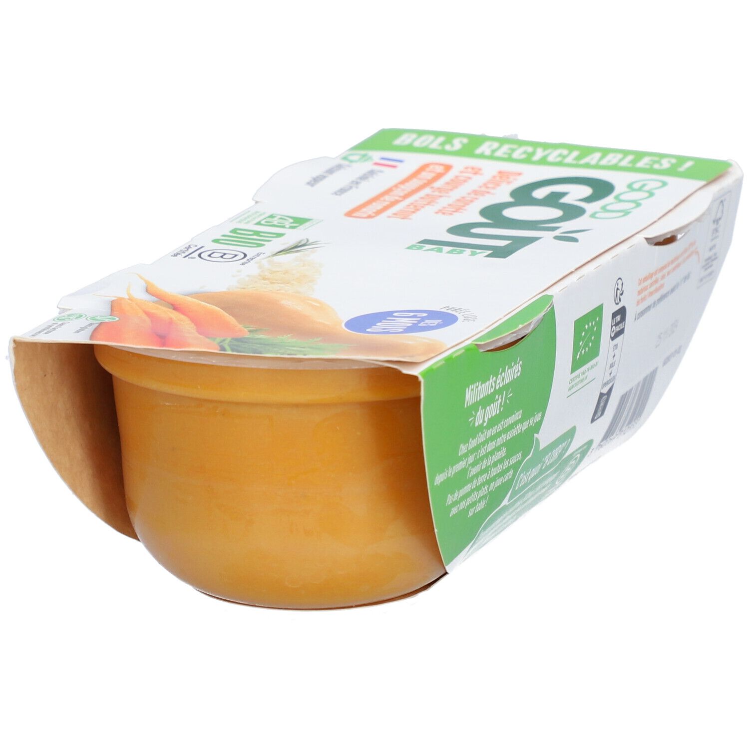 Good Goût Karotten- und Butternut-Kürbis-Delikatesse Bio