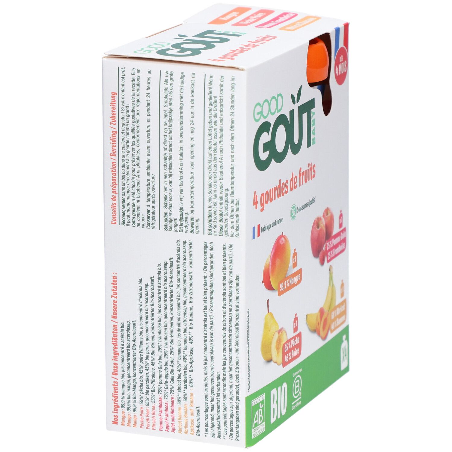 Good Goût Sorte Obst