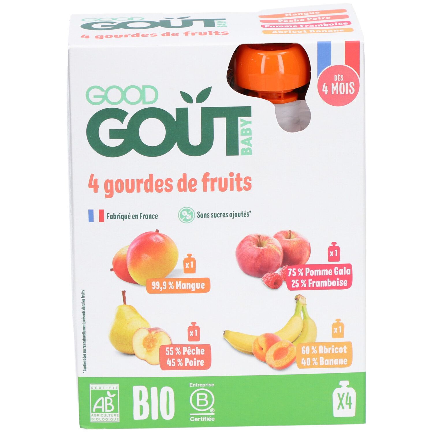 Good Goût Sorte Obst