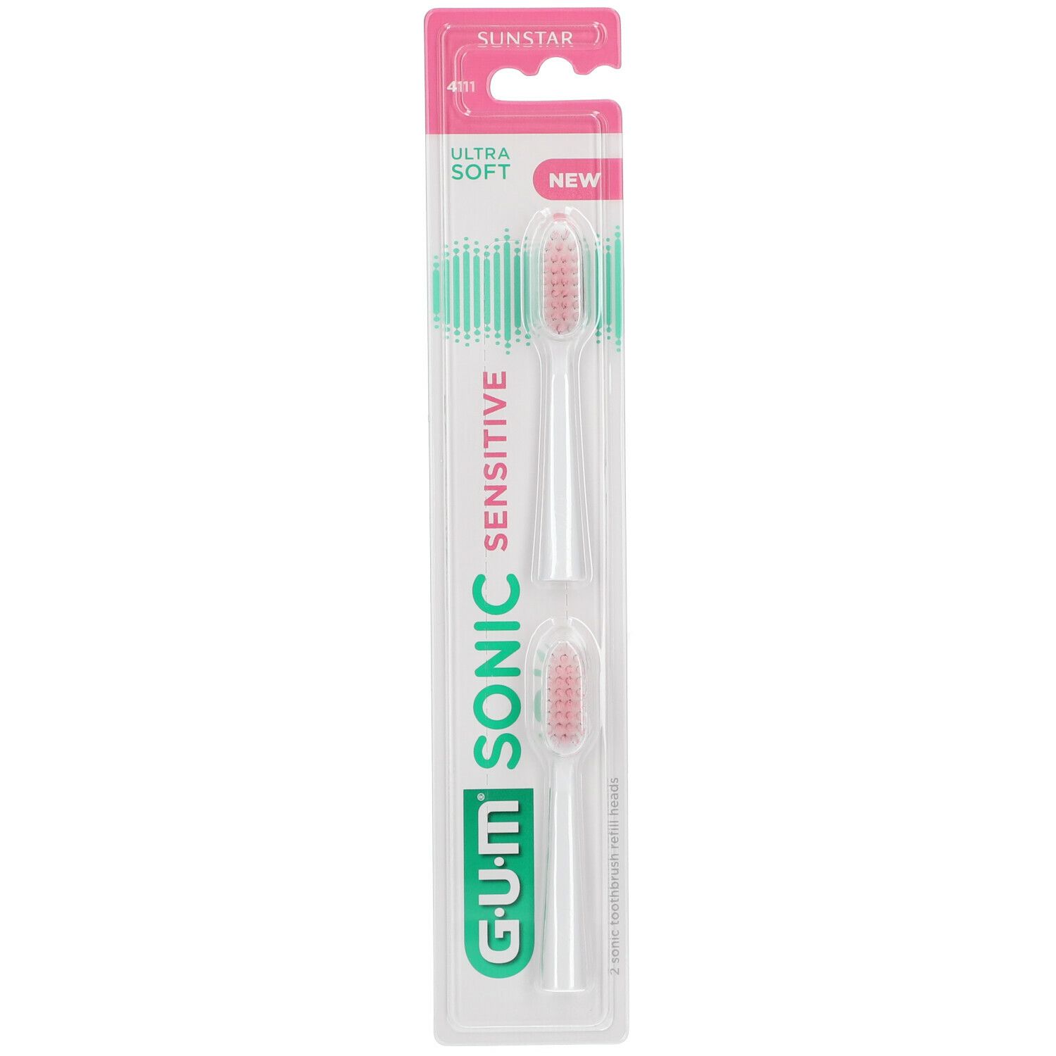 GUM® SONIC SENSITIVE Ersatzbürstchen