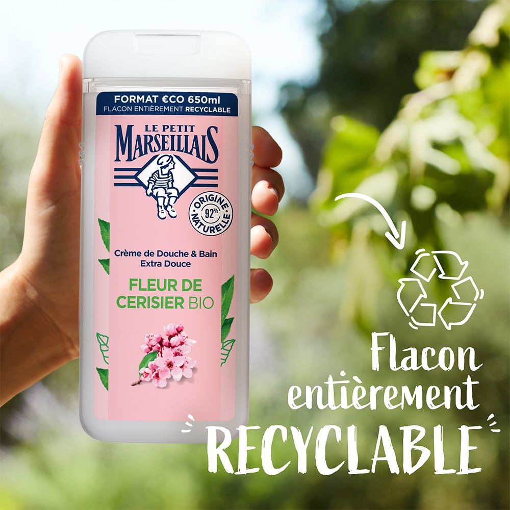 Le Petit Marseillais Douche & Bain Extra Sanft Kirschblüte